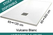 Duschwannen, Acrystone®-Harz, VULCANO Weib 165