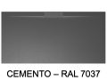 Extra-flache Duschwanne mit seitlichem Ablauf und Rinnenablauf PALERMO