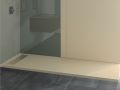 Duschwanne, Dachrinne, Acrystone-Harz - VULCANO SIDE INOX 200