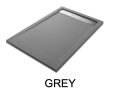 Duschwanne, Dachrinne, Acrystone-Harz - VULCANO SIDE INOX 200