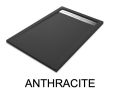 Duschwanne, Dachrinne, Acrystone-Harz - VULCANO SIDE INOX 200
