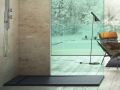 Hochwertige Duschwanne mit Rinnenablauf EVEREST SIDE COVER