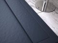Hochwertige Duschwanne mit Rinnenablauf EVEREST SIDE COVER