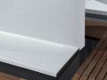 Duschwanne, Dachrinne, 110 cm, Acrystone-Harz, VULCANO SIDE COVER