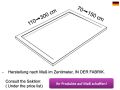 Seitliche Duschwanne 100 cm, Design Gosse - LONDON SIDE