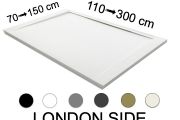 Seitliche Duschwanne 150 cm, Design Gosse - LONDON SIDE