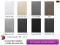 Design-Duschwanne mit zentralem Ablauf - CARDIFF 130