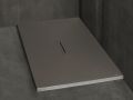 Design-Duschwanne mit zentralem Ablauf - CARDIFF 180