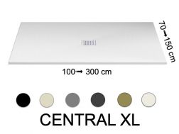 Duschwanne mit zentralem Ablauf, CENTRAL XL 110