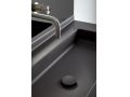 Waschtischaufsatz, Becken 85 cm, 140 x 46 cm, hngend oder freistehend, LEEDS XL 85