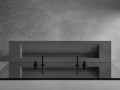 Designer-Waschtisch, Rinne, 190 x 46 cm, hngend oder freistehend, LONDON 50
