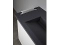 Designer-Waschtisch, Rinne, 190 x 46 cm, hngend oder freistehend, LONDON 50