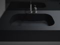 Design-Waschtischplatte, 90 x 46 cm, hngend oder freistehend, GLASGOW 40