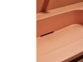 Design-Waschtischplatte, 90 x 46 cm, hngend oder freistehend, GLASGOW 40