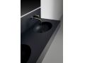 Waschtischplatte, ovales Becken, 120 x 46 cm, hngend oder freistehend, LEEDS DOUBLE OVAL