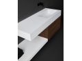 Waschtischplatte, Solid-Surface-Harz, LEEDS SOLID 40 MINI
