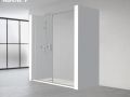 Pendelduschtr, mit 25 cm festem, ausgerichtetem - LYON 205