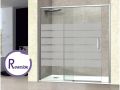 Schiebetr fr die Dusche, 95  98 cm, mit halbdurchsichtigem Glas __int__ NANTES 310 Bold