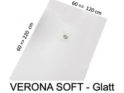 Duschwanne, extra flach, glatte Oberfläche, VERONA SOFT 130