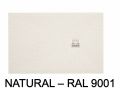 Duschwanne 90x60 cm, extra flach, zuschneidbar, Harz, VERONE 60x90