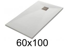 Duschwanne 100x60 cm Harz extra flach VERONE