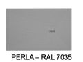 Duschwanne 140x105 cm, extra flach, zuschneidbar, Harz, VERONE 105x140