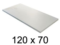 Duschtasse schuldig, 120x70 cm, leichtes Mineralharz - BLAY 70x120