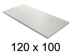 Duschtasse schuldig, 120x100 cm, leichtes Mineralharz EcoStyle