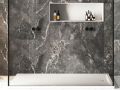 Duschtasse schuldig, 180x80 cm, leichtes Mineralharz - BLAY 80x180