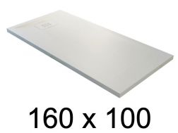 Duschtasse schuldig, 160x100 cm, leichtes Mineralharz EcoStyle