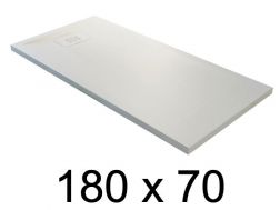 Duschtasse schuldig, 180x70 cm, leichtes Mineralharz EcoStyle