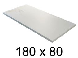 Duschtasse schuldig, 180x80 cm, leichtes Mineralharz - BLAY 80x180