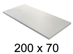 Duschtasse schuldig, 200x70 cm, leichtes Mineralharz EcoStyle