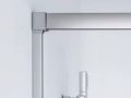 Schiebeduschtür, 111 bis 113 cm, mit festem Glas - NANTES 310 CH