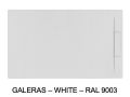 Duschwanne, Design, aus Mineralharz - GALERAS