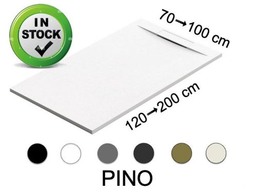 Schuldige Duschwanne, diskrete Drainage - PINO