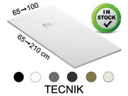 Duschwanne nach Maß Harz extra flach TECNIK
