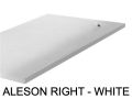 Duschwanne, rechtwinkliger Abfluss, 140 x 80 cm, - ALESON RIGHT