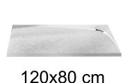 Duschwanne, Ablüssung linke Ecke, 120x80 cm - ALESON LINKS