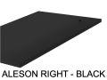 Duschwanne, rechtwinkliger Abfluss, 180 x 80 cm, - ALESON RIGHT