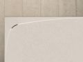 Duschwanne, rechtwinkliger Abfluss, 180 x 80 cm, - ALESON RIGHT