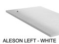Duschwanne, Ablssung linke Ecke, 160x80 cm - ALESON LINKS