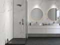 Marble White 60x120 cm - Wandpaneel aus SPC, weie Marmoroberflche