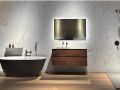 Marble White 60x120 cm - Wandpaneel aus SPC, weie Marmoroberflche