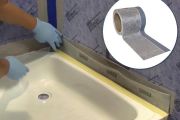 Wasserdichter Schutz für extraflache Duschwannen - FLEX SYSTEME