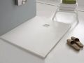 Duschwanne, groe Gre, extra flaches Harz - SLATE XL 230