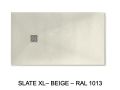 Duschwanne, groe Gre, extra flaches Harz - SLATE XL 230
