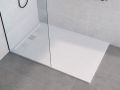 Italienische Duschwanne mit extra-flachem Duschablauf - JENA XL