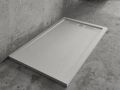 Italienische Duschwanne mit extra-flachem Duschablauf - JENA XL