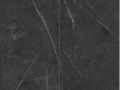Marble Dark 60x120 cm - Bodenbelag aus SPC, Schwarz Marmorveredelung